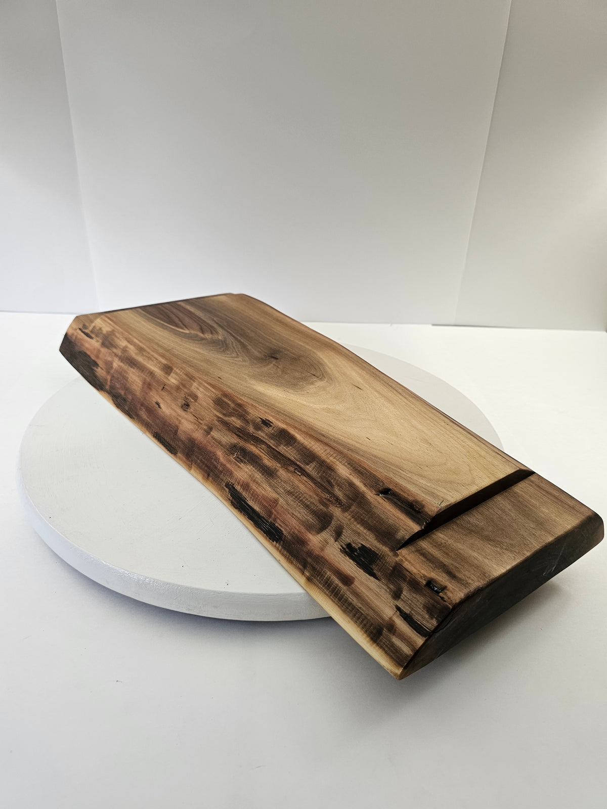 The Canoe (Black Walnut Charcuterie & Serving Board)