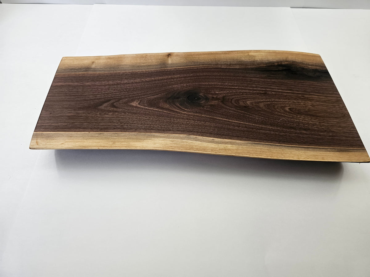 The Canoe (Black Walnut Charcuterie & Serving Board)