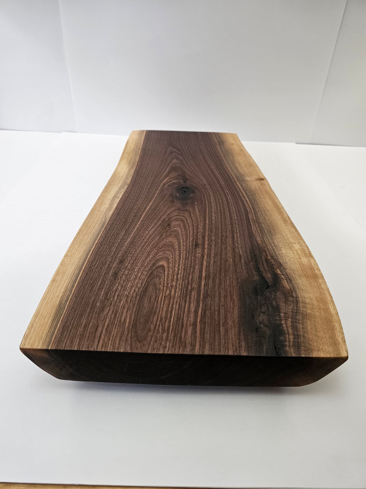 The Canoe (Black Walnut Charcuterie & Serving Board)