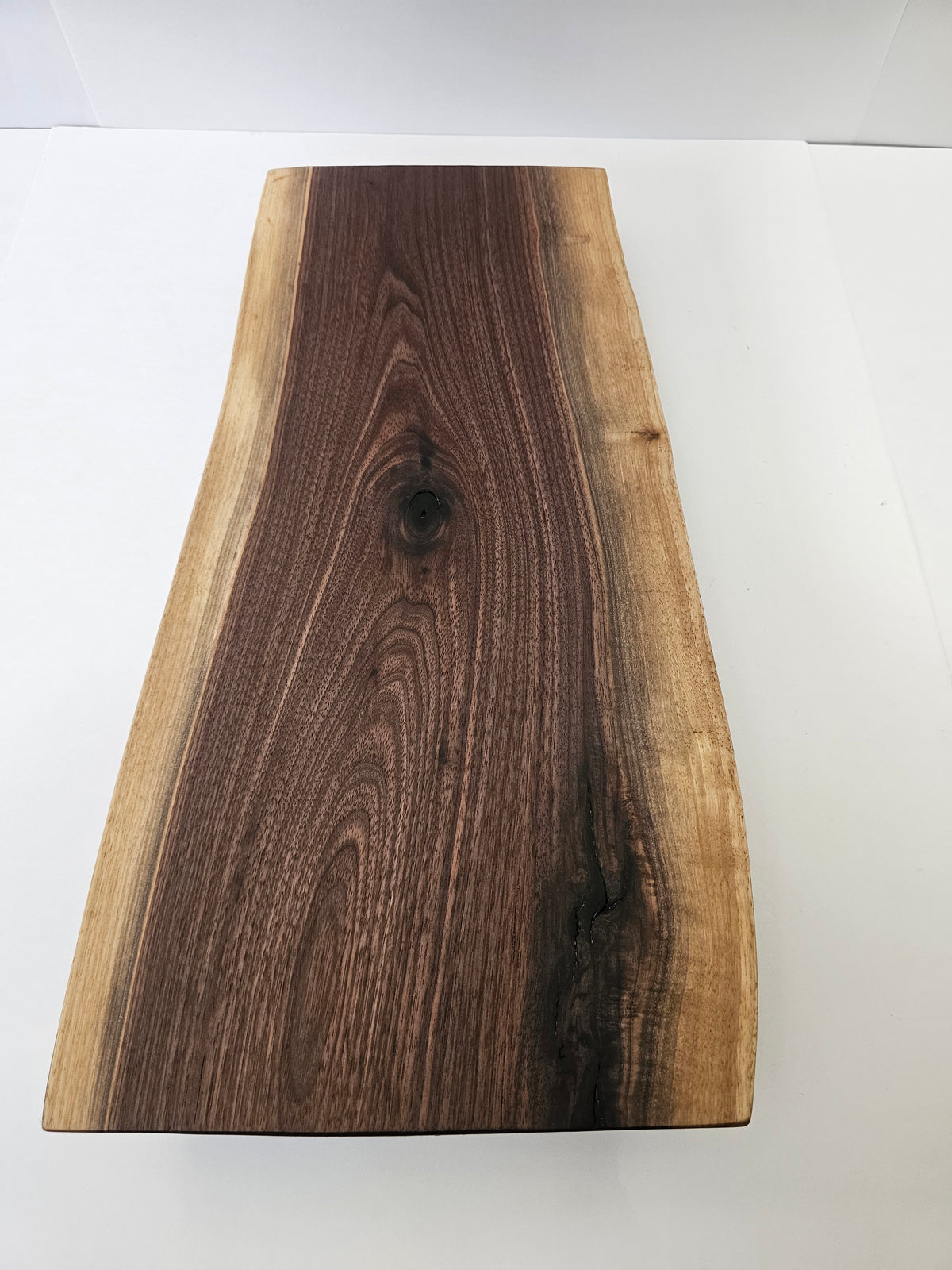 The Canoe (Black Walnut Charcuterie & Serving Board)